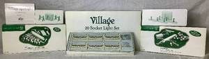 lot 312 image: Dept 56 Village Accessories - Light of the Town - Lot 1 - Includes 6 Boxes
