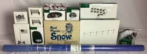 lot 322 image: Dept 56 Village Accessories - Variety of Village Necessities