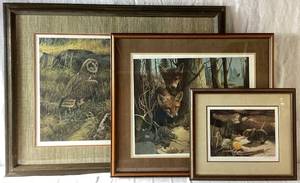 lot 31 image: Trio of Prairie Artwork - Featuring Bateman & Fernandez