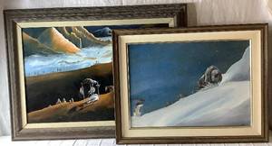 lot 156 image: Original Native American Artwork by Allen White
