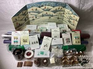 lot 324 image: Dept 56 Village Accessories - Large Assortment of Village Pieces