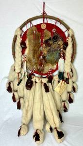 lot 355 image: Large Indian Handmade MandellaDream Catcher