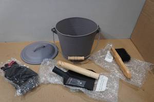 lot 52 image: Ash Bucket and Accessories
