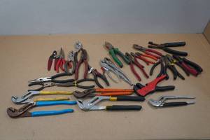 lot 113 image: Assorted Pliers - Channellock, Husky