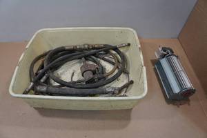 lot 115 image: Hydraulic Hoses and Electric Motor