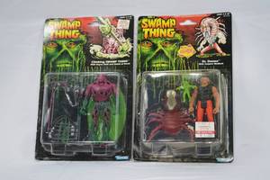 lot 6 image: Lot of 2 Swamp Thing Action Figures