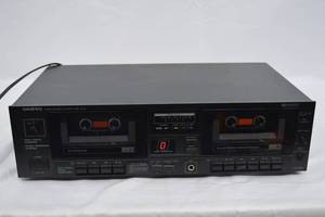 lot 23 image: Onkyo Stereo Double Cassette Player