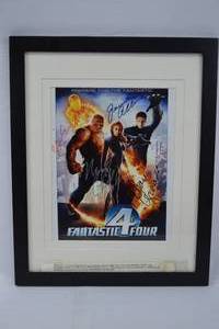 lot 70 image: Fantastic Four Signed Cast Photo wCOA
