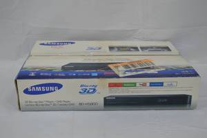 lot 133 image: NEW Samsung BD-H5900 3-D Blue Ray Disc Player