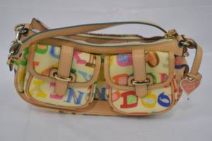 lot 142 image: Vintage Dooney & Bourke Satchel Handbag