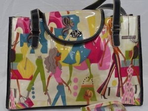 lot 143 image: Vintage MAXX New York 1960s Mod ToteHandbag