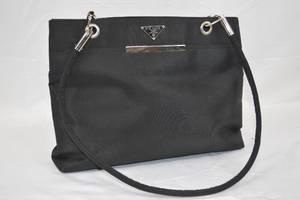 Black Prada Nylon Handbag