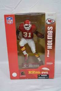 lot 147 image: McFarlane Priest Holmes Kansas City Action Figure