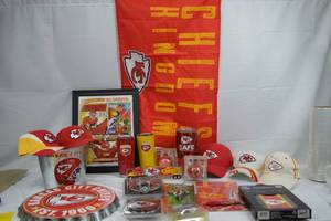 lot 158 image: Kansas City Chiefs Fan Assortment