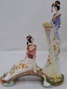 lot 165 image: Geisha Girls on Garden Bridge