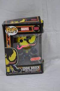 lot 184 image: Marvel Comics Funko Pop Eddie Brock Bobblehead