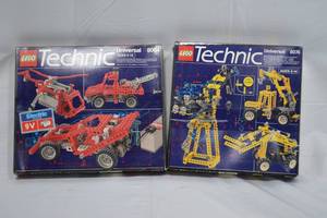 lot 187 image: Vintage Lego Technic Playsets 1990-1992