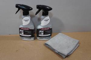 lot 43 image: 2 Weiman Stainless Steel Cleaner & Polisher with Rag