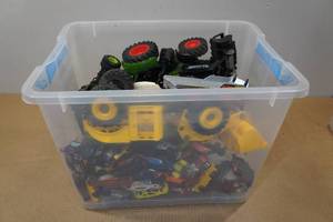 lot 98 image: Assorted Toy Cars and Tractors