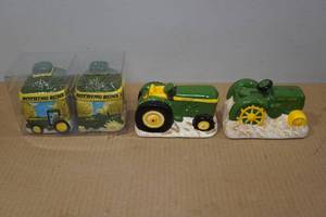 lot 108 image: 2 John Deere Salt & Pepper Shaker Sets
