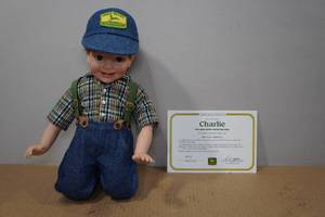 lot 112 image: Danbury Mint John Deere Collector Doll