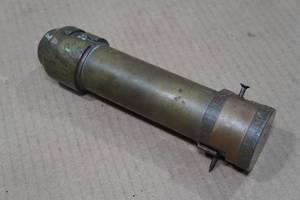 lot 131 image: Antique Brass Flashlight