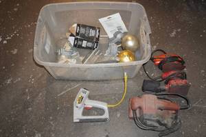 lot 153 image: Assorted Power Tools and Hardware