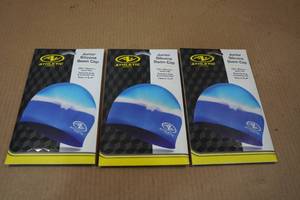 lot 179 image: Athletic Works Junior Silicone Swim Caps
