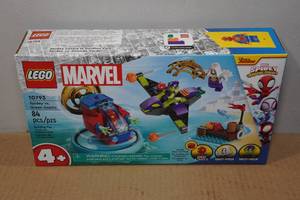 lot 193 image: Lego Marvel Spidey Vs Green Goblin 84 Piece Building Set