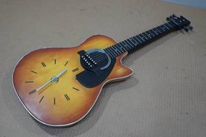 lot 206 image: Maison of Nashville TN Guitar Wall Clock