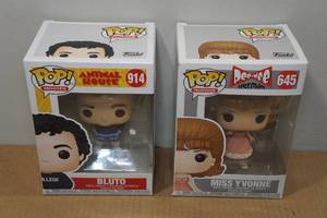 lot 222 image: Pop Culture Funko Pops - Bluto, Miss Yvonne