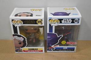 lot 223 image: Star Wars Funko Pops - Jannah, Am