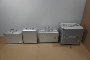 lot 236 image: Assorted Metal Organizer Cases