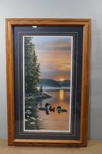 lot 248 image: Framed Richard Kelley Print