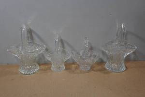lot 259 image: Cut Glass Baskets
