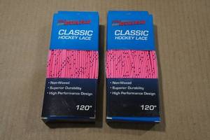 lot 95 image: 2 Sets of Pro Guard Classic Hockey Laces - 120