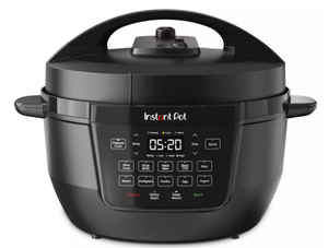 lot 207 image: Instant Pot RIO WIDE 7.5qt 7-in-1 Electric Pressure Cooker & Multi-Cooker 1200W