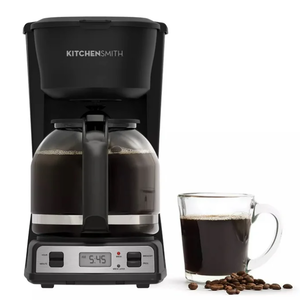 lot 208 image: KitchenSmith by Bella 12 Cup Programmable Coffeemaker