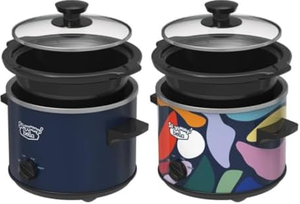 lot 213 image: 2PCS So Yummy 2qt Set Slow Cooker