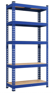 lot 325 image: Yaheetech Storage Shelves 5 Tier Garage Shelving Heavy Duty Garage Shelves Adjustable