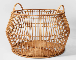 lot 328 image: Round Decorative Baskets Natural - Threshold