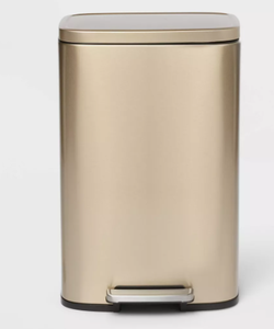 lot 329 image: 45L Rectangular Step Trash Can - Brightroom