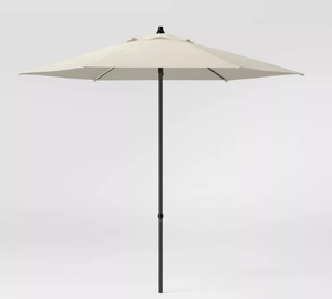 lot 406 image: 7.5 Round Outdoor Patio Market Umbrella - Room Essentials