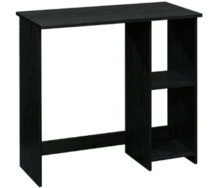 lot 295 image: Mainstays Writing Desk, True Black Oak Finish