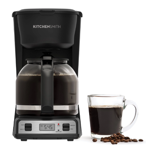 lot 364 image: KitchenSmith by Bella 12 Cup Programmable Coffeemaker