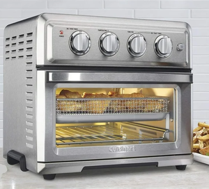 lot 365 image: Cuisinart 1800 Watt Stainless Steel Air FryerConvection Toaster Oven