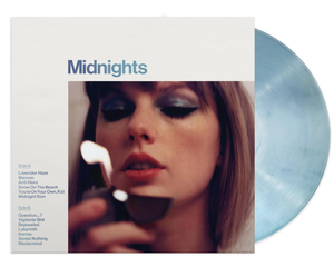 lot 374 image: Taylor Swift - MidnightsMoonstone Blue Edition LP