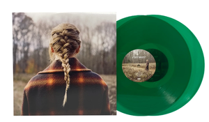 lot 375 image: Taylor Swift - Evermore (Limited Edition Green Colored Vinyl)