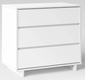 lot 449 image: Modern 3 Drawer Dresser - Room Essentials