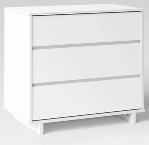lot 450 image: Modern 3 Drawer Dresser - Room Essentials
